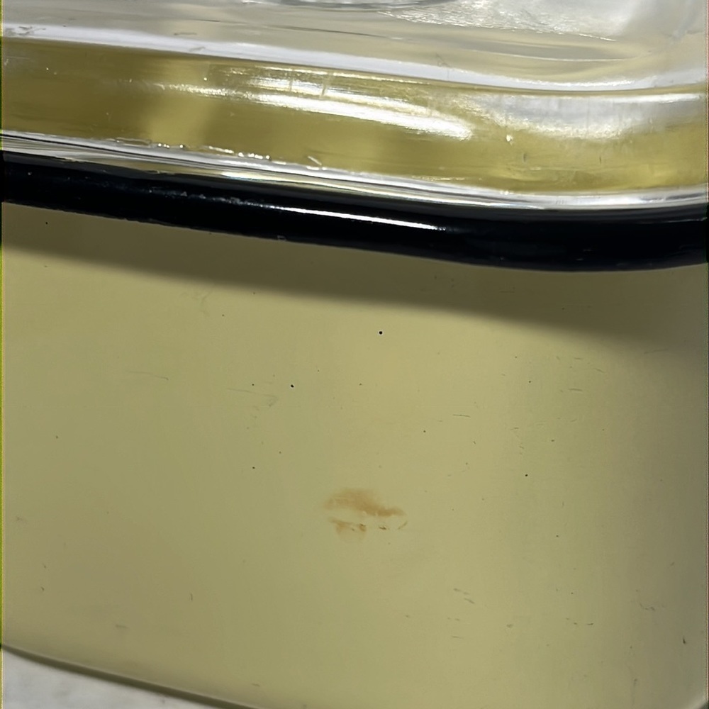 Vintage Beco Ware Refrigerator Dish Yellow Enamel Metal Black‎ Trim Glass Lid - Picture 13 of 13